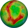 Arctic Ozone 1990-02-27